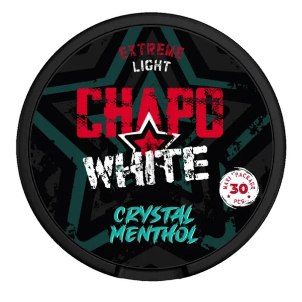 Chapo White Crystal Menthol Light 6mg - MAXI (30pcs)