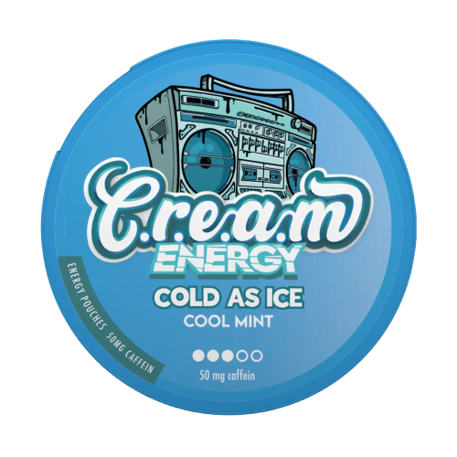 CREAM COLD AS ICE - Caffeine Pouch