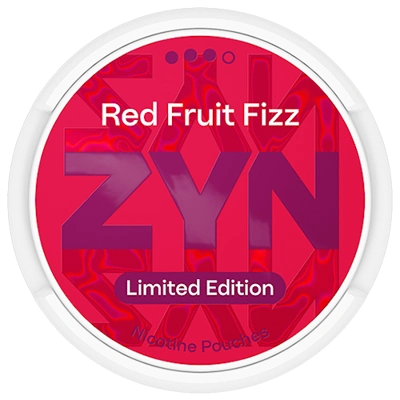 LIMITED EDITION: ZYN Red Fruits Fizz Slim Strong