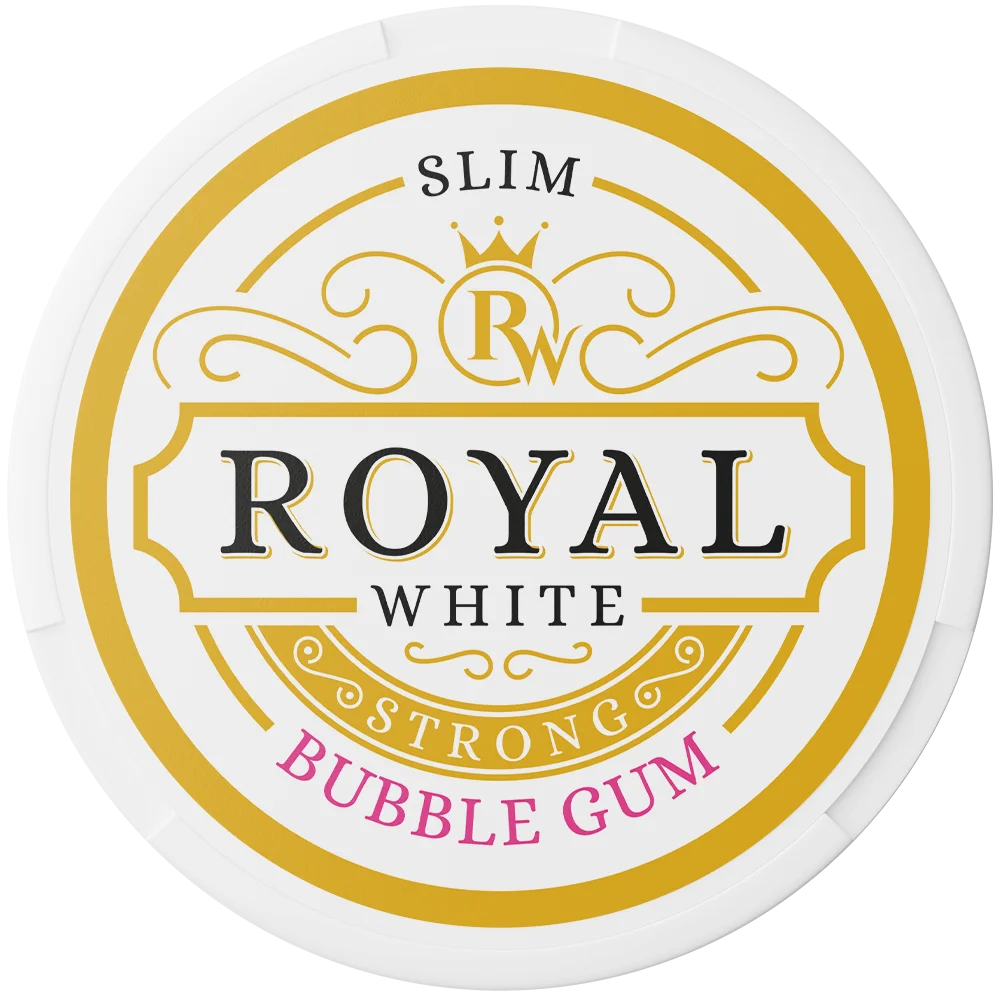 Royal White Bubble Gum