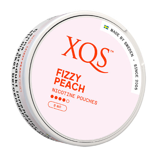 XQS Fizzy Peach Slim 8mg